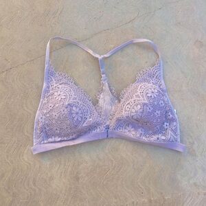 VICTORIA’S SECRET | Purple Gray Lace Bra M